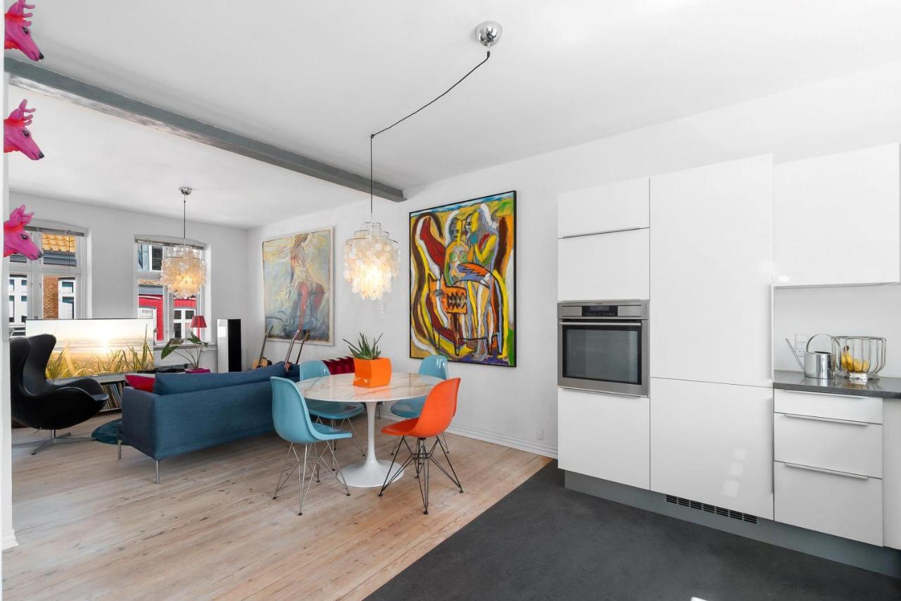 Beautiful Private Apartment, With Garden, Roof Terraze, 150 Square M, 2 Floors, 2 Bedrooms And An Extra Bed In The Livingroom Орхус Екстер'єр фото